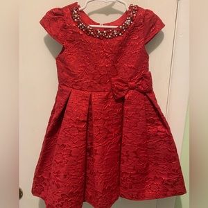 Toddler Girl 4T Red Dress